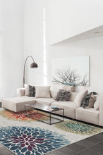 Load image into Gallery viewer, Floral Medallion Multicolor Rug