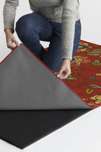 Load image into Gallery viewer, Frida Floral Red Rug