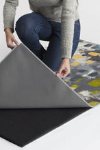 Load image into Gallery viewer, Watercolor Paintwork Grey Rug