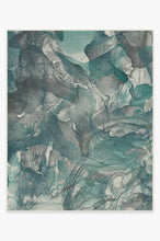 Load image into Gallery viewer, Aurora Teal Grey Rug
