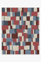 Load image into Gallery viewer, Blockera Red Rug