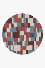 Load image into Gallery viewer, Blockera Red Rug