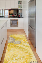 Load image into Gallery viewer, Chrysanthemum Yellow Rug