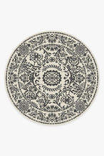 Load image into Gallery viewer, Delphina Black & White Rug