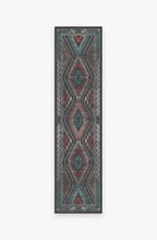 Load image into Gallery viewer, Dessa Diamond Charcoal Rug