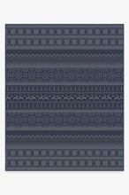 Load image into Gallery viewer, Fair Isle Blue Rug