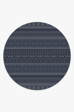 Load image into Gallery viewer, Fair Isle Blue Rug