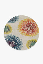 Load image into Gallery viewer, Floral Medallion Multicolor Rug