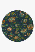 Load image into Gallery viewer, Frida Floral Navy Rug