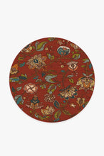 Load image into Gallery viewer, Frida Floral Red Rug