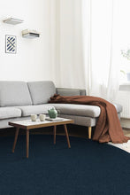 Load image into Gallery viewer, Heathered Solid Navy Rug