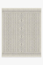 Load image into Gallery viewer, Herdanza Black & White Rug