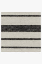 Load image into Gallery viewer, Hudson Stripe Black Rug