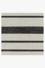 Load image into Gallery viewer, Hudson Stripe Black Rug