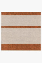 Load image into Gallery viewer, Hudson Stripe Rust Orange Rug