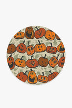 Load image into Gallery viewer, Jack O Lantern Orange Rug