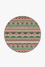 Load image into Gallery viewer, Linear Aztec Holiday Rug