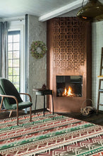 Load image into Gallery viewer, Linear Aztec Holiday Rug
