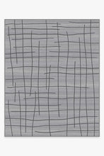 Load image into Gallery viewer, Lines Grey Rug