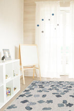 Load image into Gallery viewer, Mickey All Over Slate Blue Rug