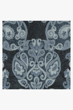 Load image into Gallery viewer, Mickey Damask Navy Rug