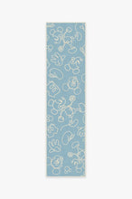 Load image into Gallery viewer, Mickey Doodles Blue Rug