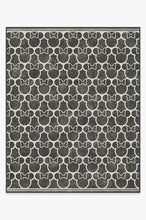 Load image into Gallery viewer, Minnie Trellis Black Rug