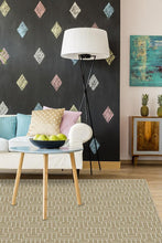 Load image into Gallery viewer, Modern Deco Gold Rug