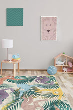 Load image into Gallery viewer, Monkey Mania Multicolor Rug