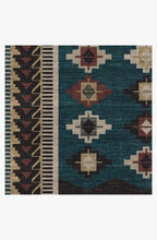 Load image into Gallery viewer, Noorani Teal Blue Rug