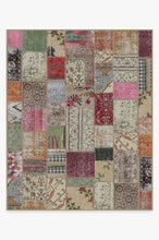 Load image into Gallery viewer, Patchwork Boho Rug