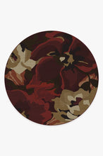 Load image into Gallery viewer, Poppy Floral Red Rug