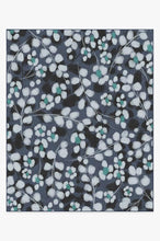 Load image into Gallery viewer, Rosette Blue Rug