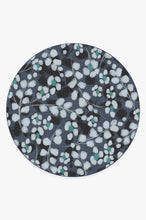 Load image into Gallery viewer, Rosette Blue Rug