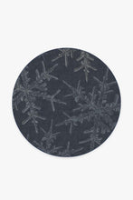 Load image into Gallery viewer, Snowflake Navy Rug