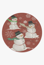 Load image into Gallery viewer, Snowman Rug