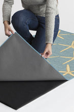 Load image into Gallery viewer, Starfish Pale Blue Rug