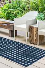 Load image into Gallery viewer, Outdoor Adde Navy Rug
