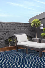 Load image into Gallery viewer, Outdoor Adde Navy Rug
