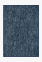 Load image into Gallery viewer, Outdoor Chunky Solid Blue Rug
