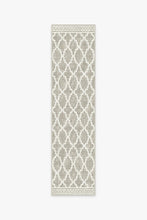 Load image into Gallery viewer, Outdoor Cleo Trellis Natural Rug
