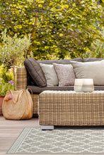 Load image into Gallery viewer, Outdoor Cleo Trellis Natural Rug
