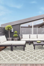 Load image into Gallery viewer, Outdoor Cleo Trellis Natural Rug
