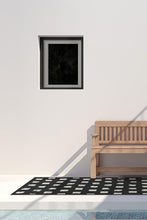 Load image into Gallery viewer, Outdoor Cobblestone Black Rug
