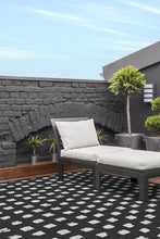 Load image into Gallery viewer, Outdoor Cobblestone Black Rug
