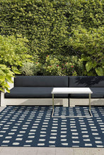 Load image into Gallery viewer, Outdoor Cobblestone Navy Rug
