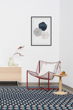 Load image into Gallery viewer, Cynthia Rowley Lamella Blue Rug
