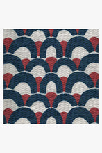 Load image into Gallery viewer, Cynthia Rowley Lamella Blue Rug
