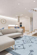 Load image into Gallery viewer, Damali Blue Overdye Rug
