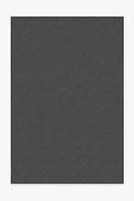 Load image into Gallery viewer, Outdoor Denim Solid Black Rug
